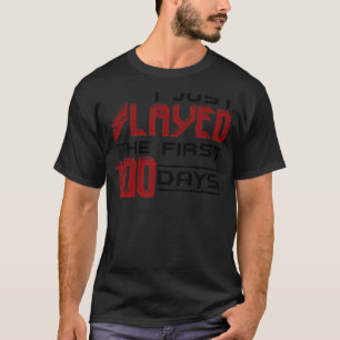 100 dagen lesgever basisschool t-shirt