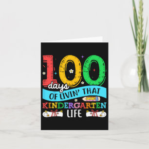 100 dagen leven kleuterschool leven studenten lera kaart