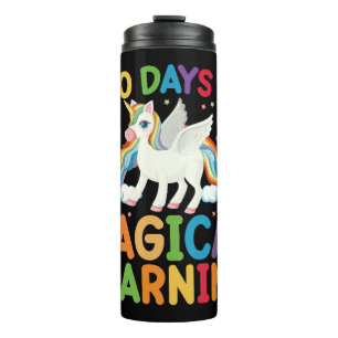100 dagen magisch leerschool eenhoorn meisjes thermosbeker
