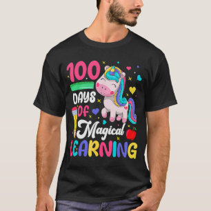 100 dagen Magisch leren 100e schooldag U T-shirt