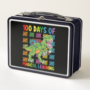 100 dagen magisch leren T Rex dinosaurus school