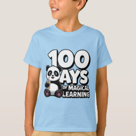 100 dagen Magisch leren T-shirt