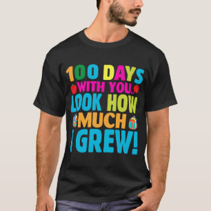 100 dagen met jou, kijk hoeveel ik 100e dag heb ge t-shirt