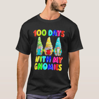 100 dagen met mijn Gnomies 100ste dag van school G T-shirt