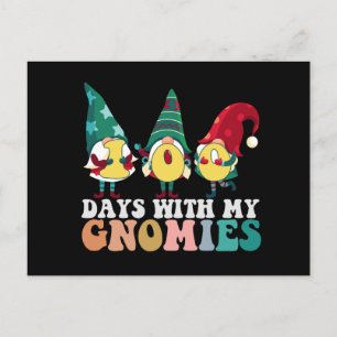 100 dagen met mijn Gnomies Grappig Onderwijs Schoo Briefkaart