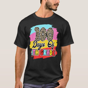 100 dagen met vierde graad 100 dagen korter dan 10 t-shirt