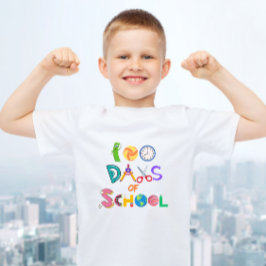 100 dagen naar school 100 dagen slimmer kind t-shirt