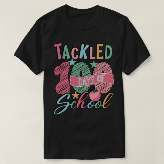 100 dagen naar school t-shirt (Design voorkant)