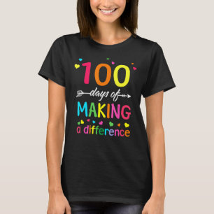 100 dagen om verschil te maken 100e dag van S T-shirt