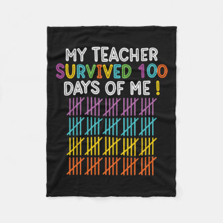 100 dagen op school, 100e schooldag fleece deken