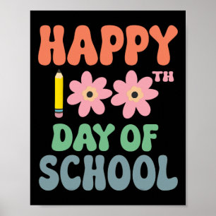100 dagen op school, 100e schooldag poster