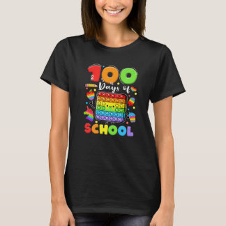 100 Dagen Op School Pop het Onderwijzer Kinderen J T-shirt