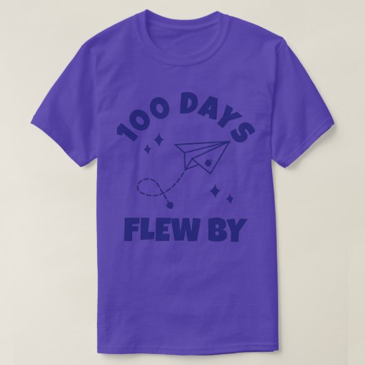 100 dagen per 100 dagen school t-shirt (Design voorkant)