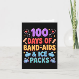 100 dagen pleisters en ijszakken kaart