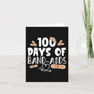 100 dagen pleisters - Schoolverpleegkundige 100 da Kaart