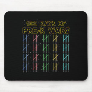 100 dagen pre-K Wars 100ste schooldag Muismat
