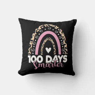 100 dagen Samrter Happy 100e dag van de schoolrege Kussen