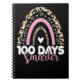 100 dagen Samrter Happy 100e dag van de schoolrege Notitieboek