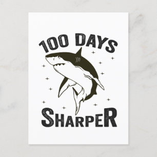100 Dagen Scherpere Grappige 100ste Dag van de Sch Uitnodiging Briefkaart