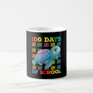 100 Dagen Schildpad Leraar Student Koffiemok