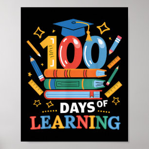 100 dagen school 100 dagen lerarenopleiding poster