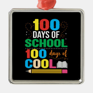 100 dagen school 100 dagen school metalen ornament