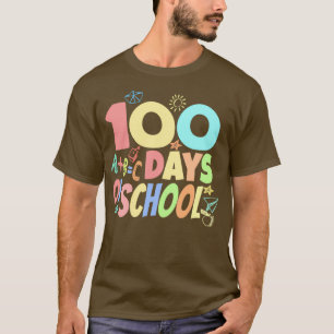 100 dagen school 100 dagen slimmer cadeauidee t-shirt
