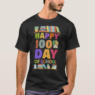 100 dagen school 100e dag gevangenis rex 1 t-shirt