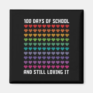 100 dagen school afmaken en nog steeds van het har magneet