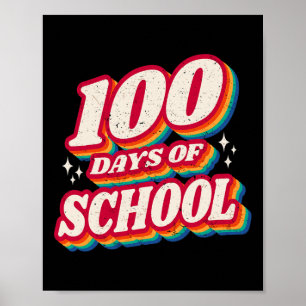 100 dagen school afmaken en nog steeds van het har poster