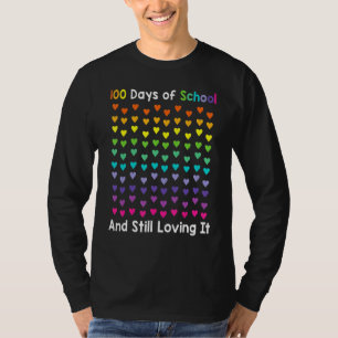 100 dagen school afmaken en nog steeds van het har t-shirt