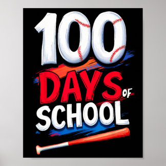100 dagen school Bysebyll Kids Poster