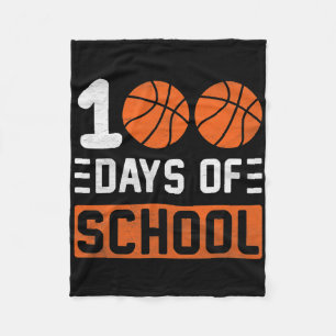 100 dagen school Bysketbyll 100ste schooldag Fleece Deken