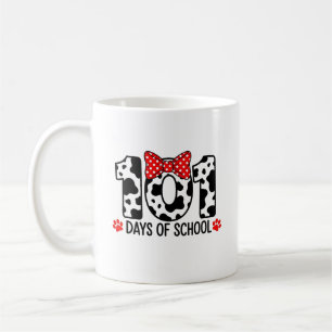 100 dagen school Dalmatische hond jongen kind 100s Koffiemok