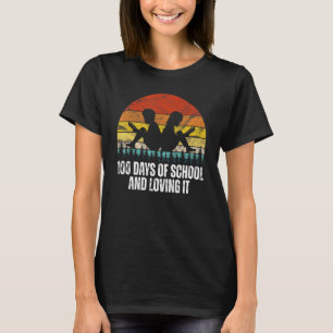 100 DAGEN SCHOOL EN HOUDING VAN IT-LEERDER T-SHIRT