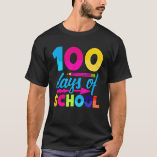 100 Dagen School Grappig 100 Dagen Helderder Voor T-shirt