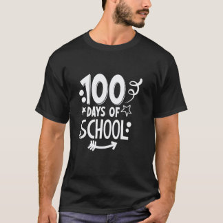 100 Dagen School Grappige Dalmatiër Kinderen Leraa T-shirt