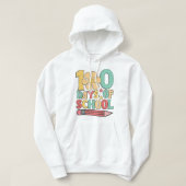100 dagen school hoodie (Design voorkant)