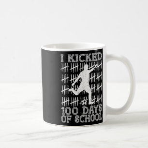 100 dagen school ik trapte voetbal 100ste dag van  koffiemok