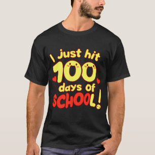 100 dagen School Kawaii Style Design T-shirt