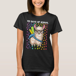 100 dagen school lama Geen probleem leraar T-shirt