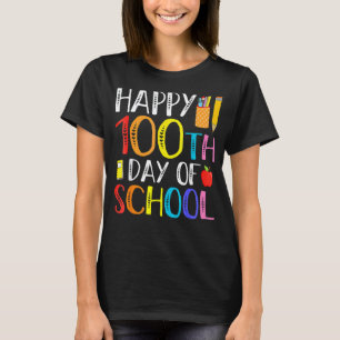 100 Dagen School Leraar En Leerling 100 Dagen Slim T-shirt