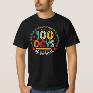 100 dagen school leraar student t-shirt