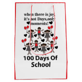 100 dagen school medium cadeauzakje (Achterkant)