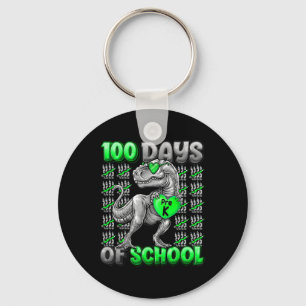 100 dagen school pre-k 100 dagen slimmere jongens sleutelhanger