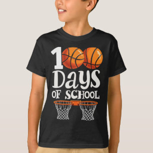 100 dagen school Skelet Kinderen Jongen 100e dag v T-shirt