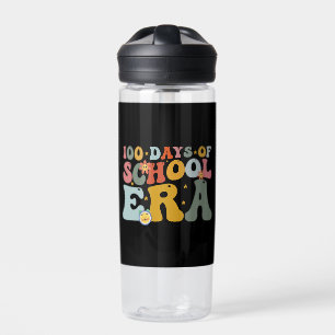 100 Dagen School Tijdperk Groovy Onderwijzer Kinde Waterfles