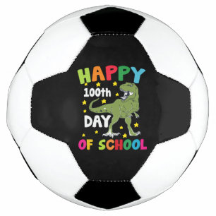 100 dagen school Trex 100ste dag van school Voetbal