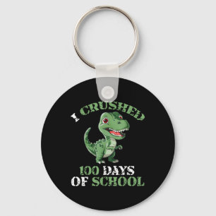 100 dagen school Tyrannosaurus 100ste dag Sleutelhanger