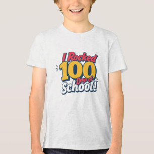 100 dagen school vieren: leuk & uniek T-shirt